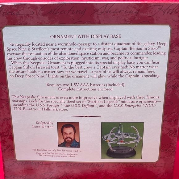 Star Trek Deep Space Nine Space Station Hallmark Ornament - Picture 2 of 15